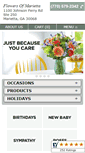 Mobile Screenshot of flowersofmarietta.com